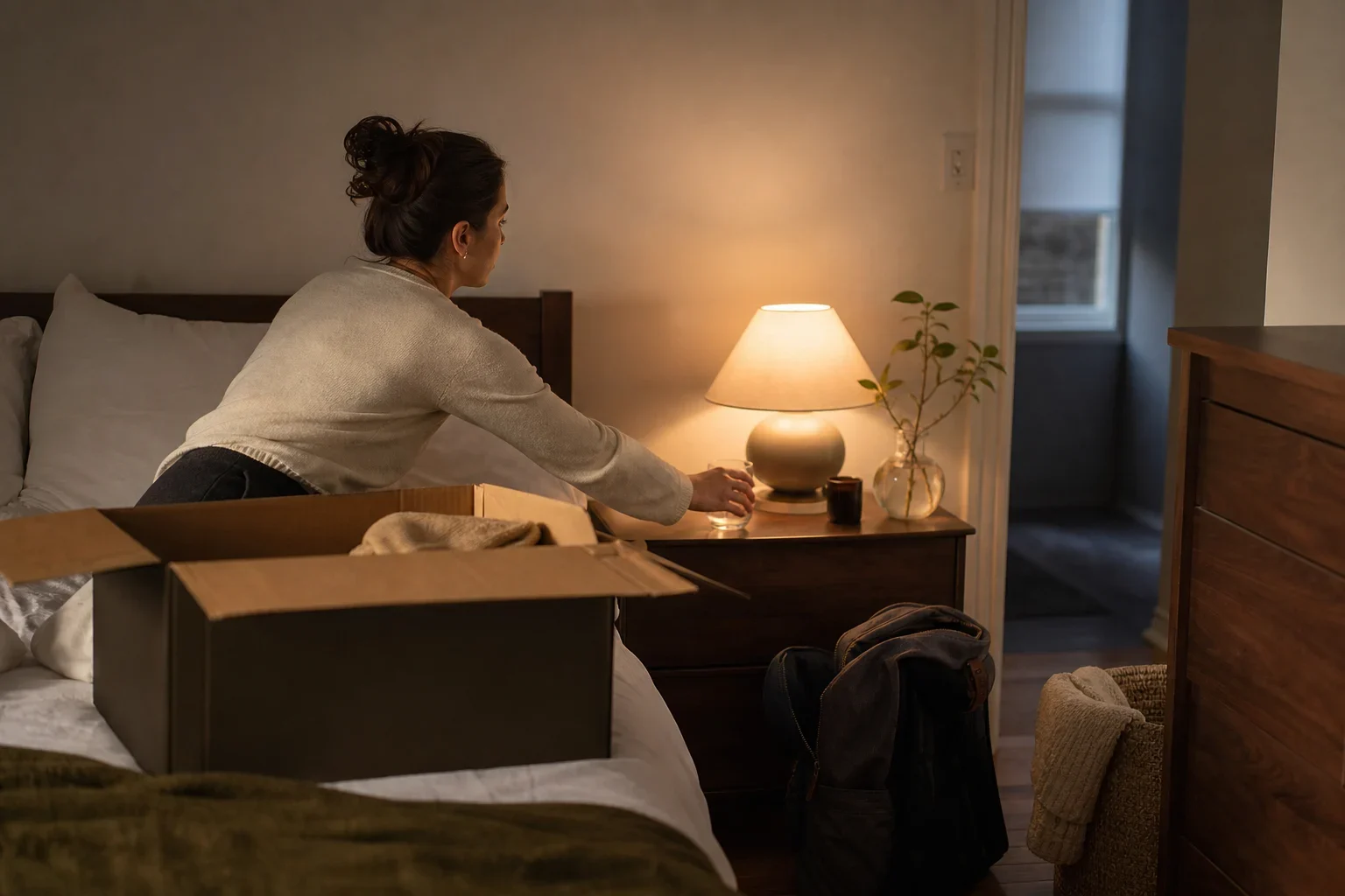 Worked example: a hypothetical first night Illustration of Worked example: a hypothetical first night