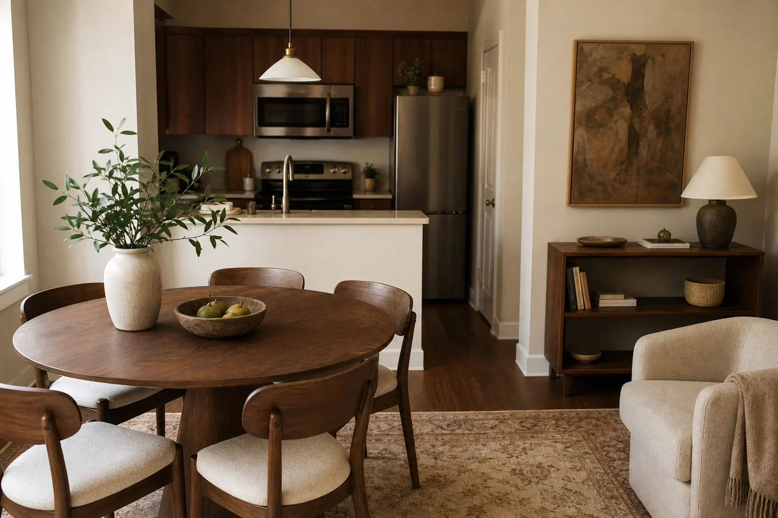 Illustration of Worked example (hypothetical): furnishing on a $3,000 budget