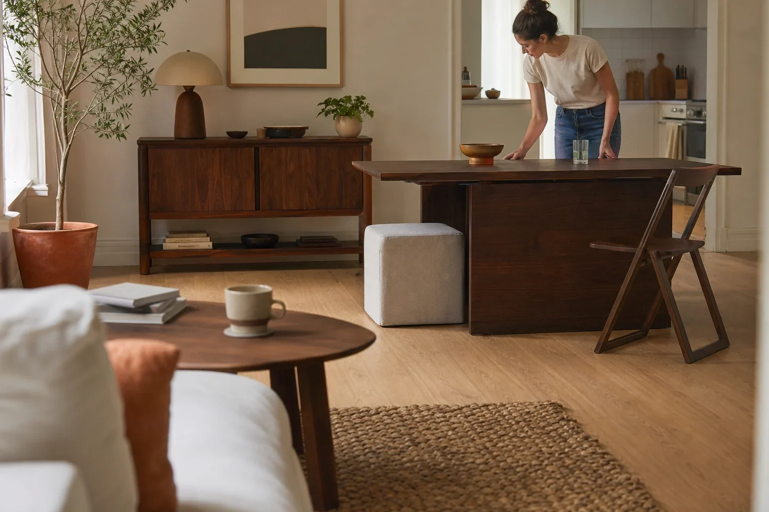 Should I measure my apartment before deciding on multi-functional pieces? Illustration of Should I measure my apartment before deciding on multi-functional pieces?