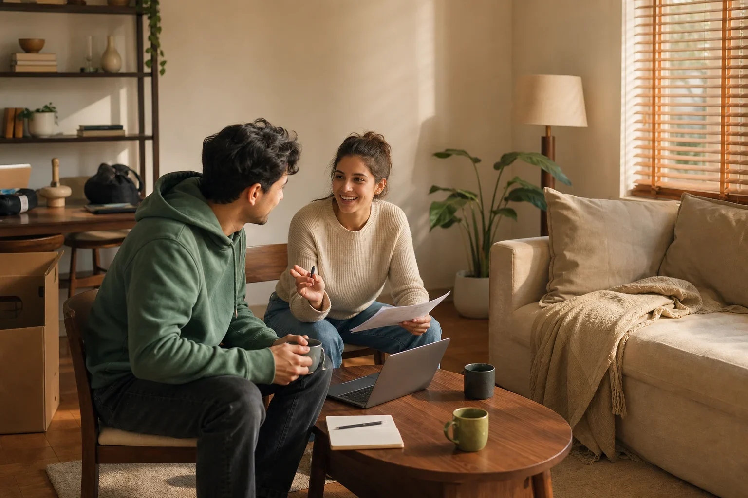 Illustration of Should roommates buy furniture together or separately?