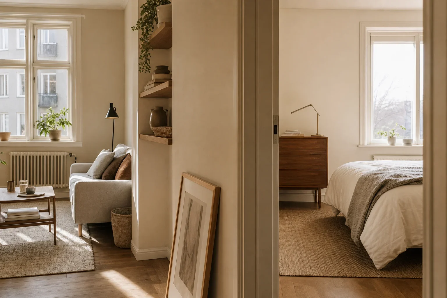 How do I know if my apartment is actually "unfinished" or just minimalist? Illustration of How do I know if my apartment is actually "unfinished" or just minimalist?