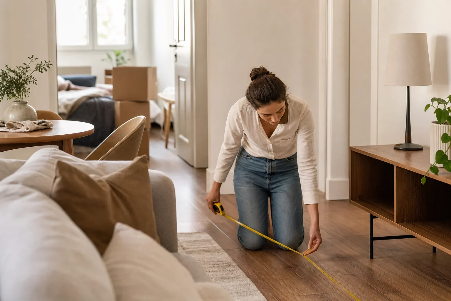 Why measuring apartment space before buying furniture matters Illustration of Why measuring apartment space before buying furniture matters
