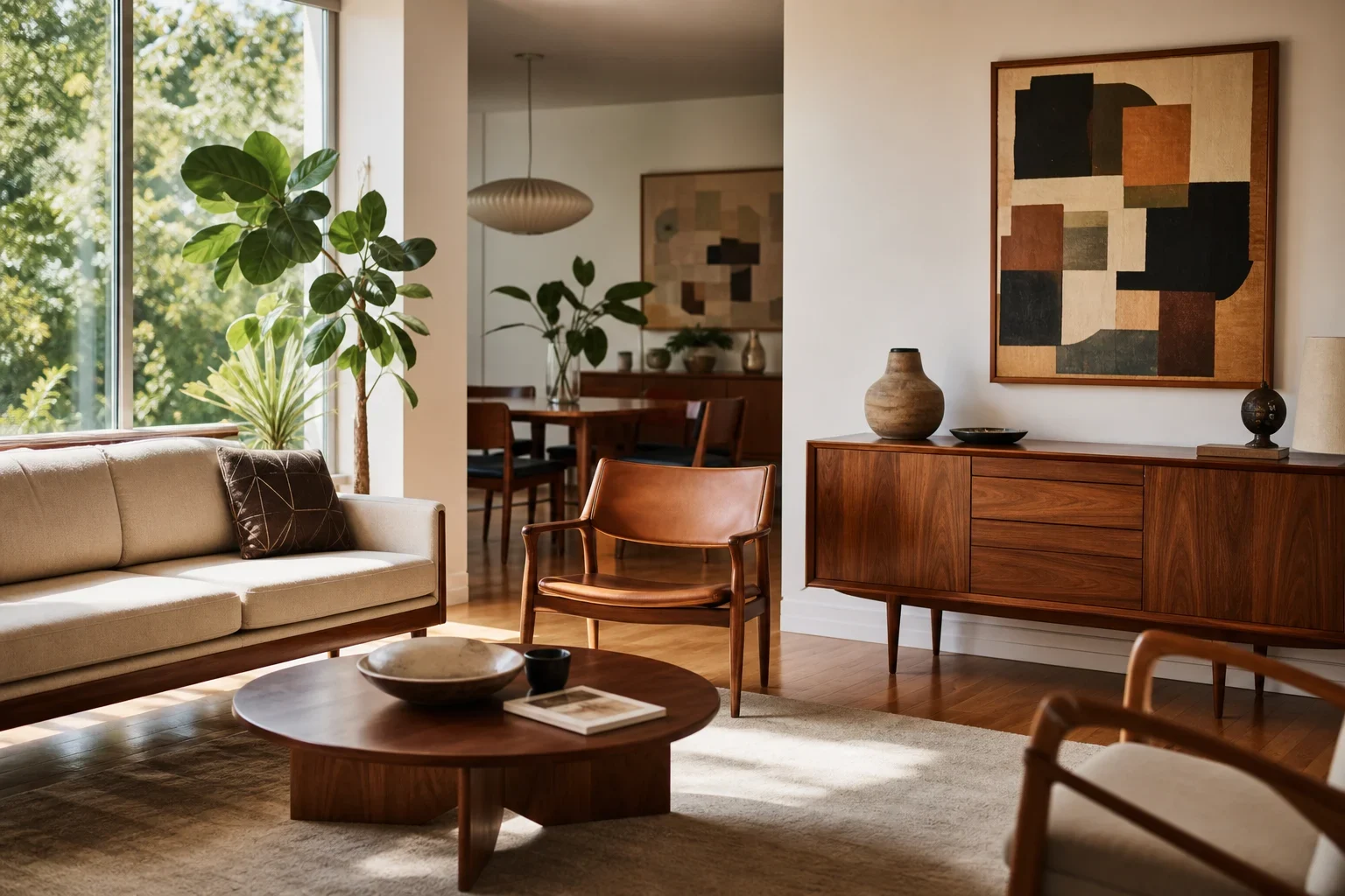 Editorial illustration for How to Tell If Mid-Century Modern Furniture Is Real: The Five-Test Checklist
